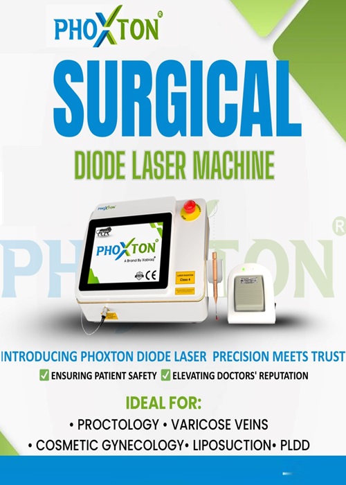 Precision in Surgery: Explore the Phoxton Surgical Diode Laser by Xabiaq Techno Medical