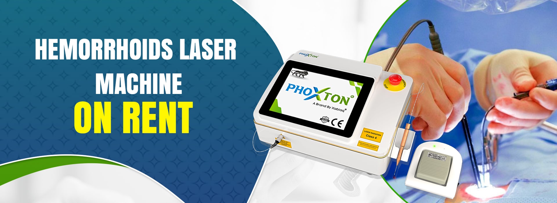 Hemorrhoids Laser Machine On Rent